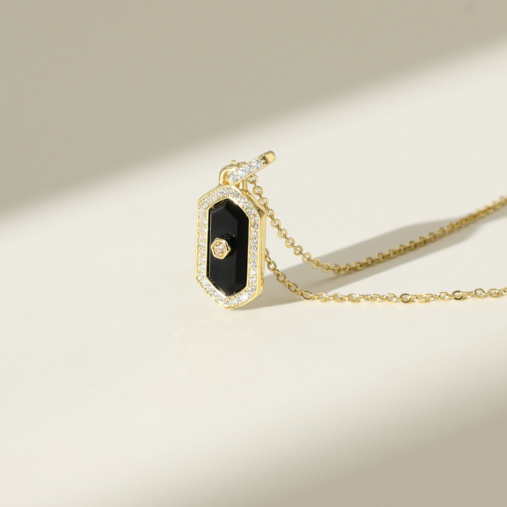 Innocence Age Shield Pendant Necklace