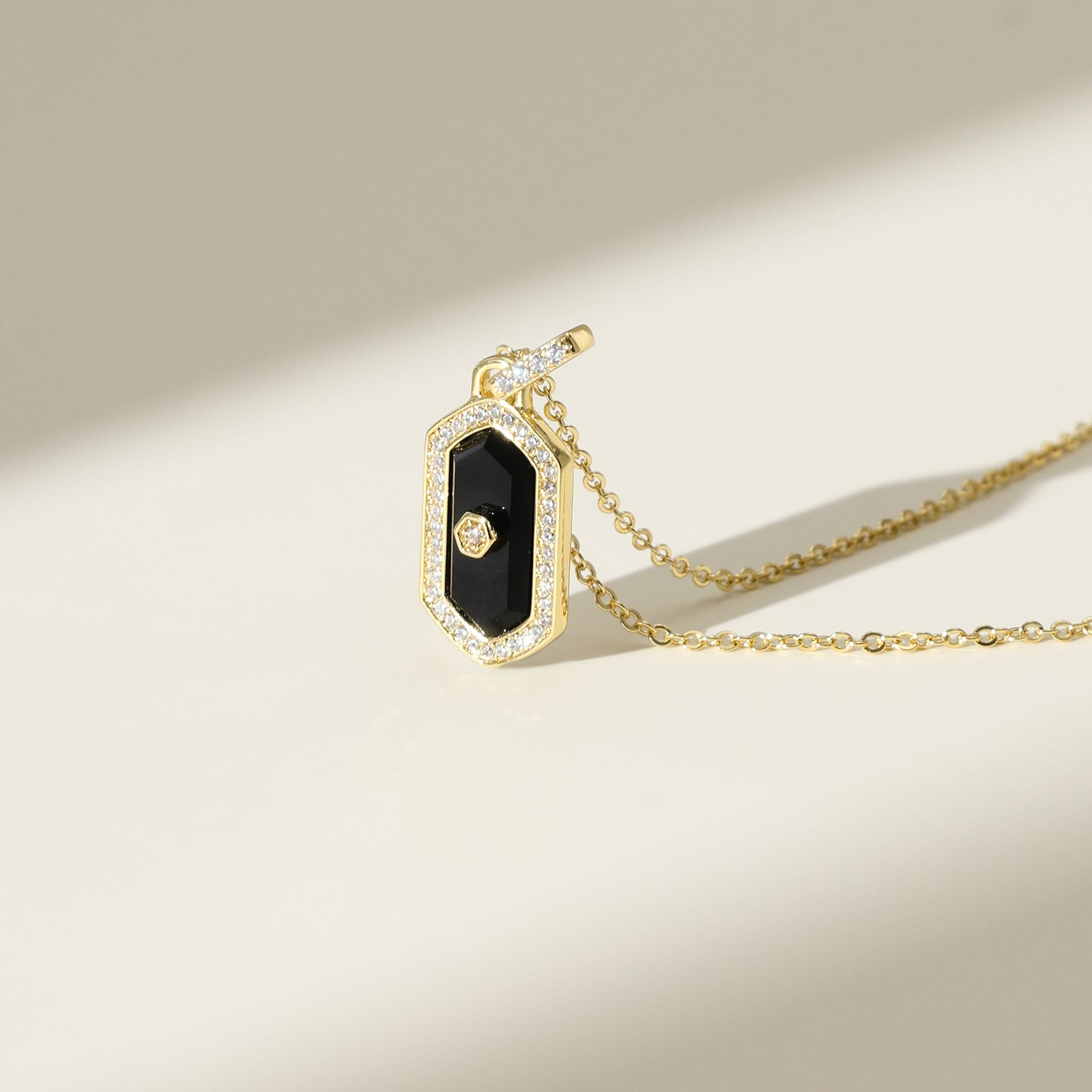 Innocence Age Shield Pendant Necklace