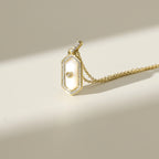 Innocence Age Shield Pendant Necklace