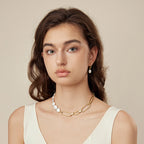 Baroque Pearl Patchwork Necklace