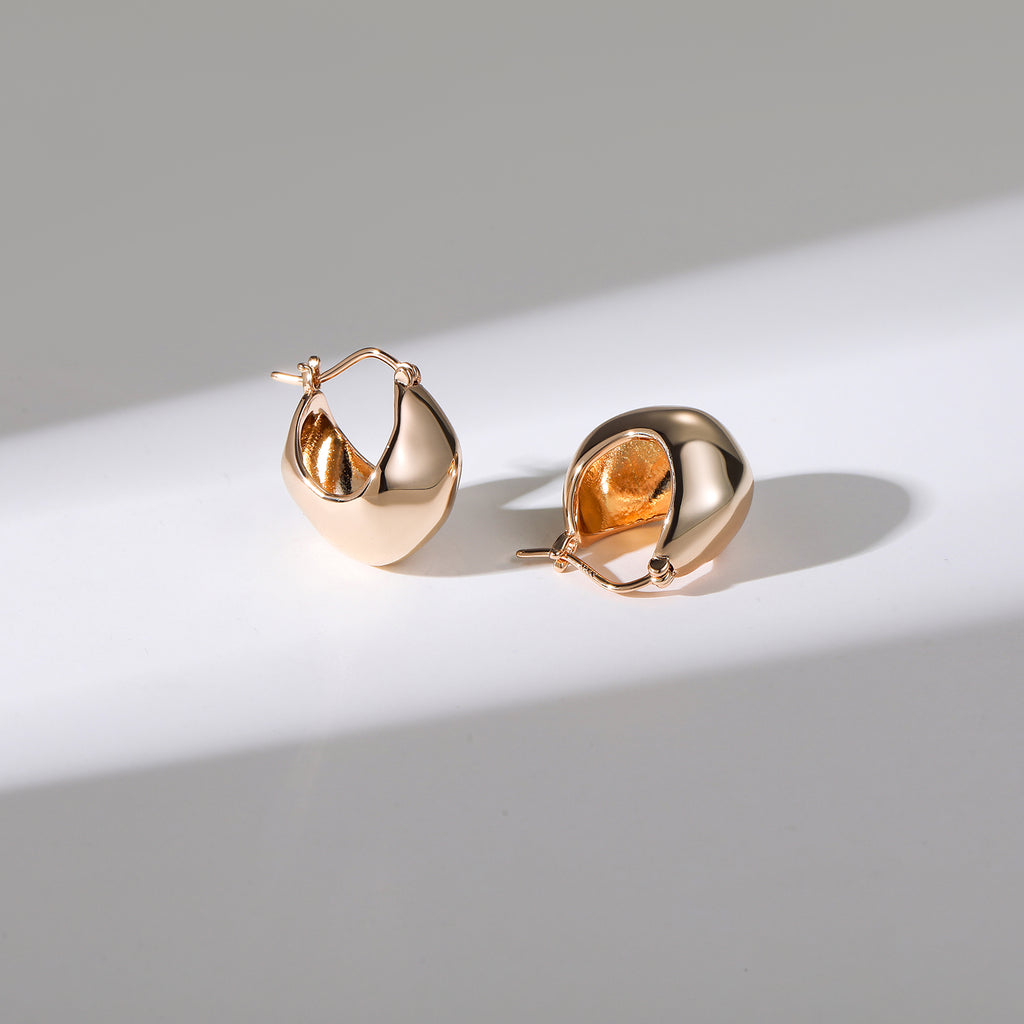 Mix & Match Chubby Dome Hoop Earrings