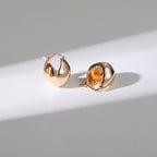 Mix & Match Chubby Dome Hoop Earrings