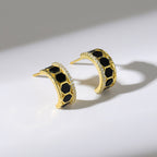 Innocence Age Hexagon Hoop Earrings