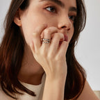 Crafted Spiral Open Ring