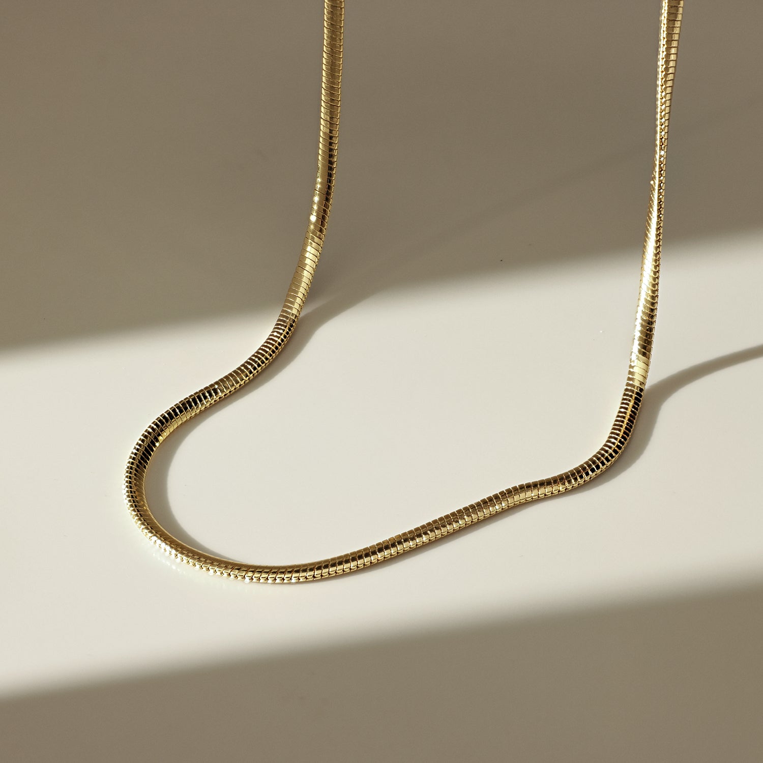 Mix & Match Thin Cobra Chain Necklace