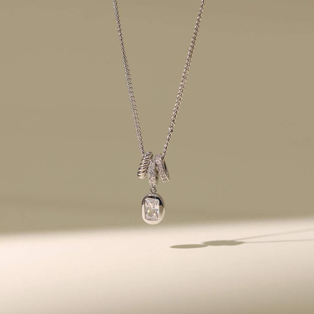 Lucia Sugar Cube Necklace