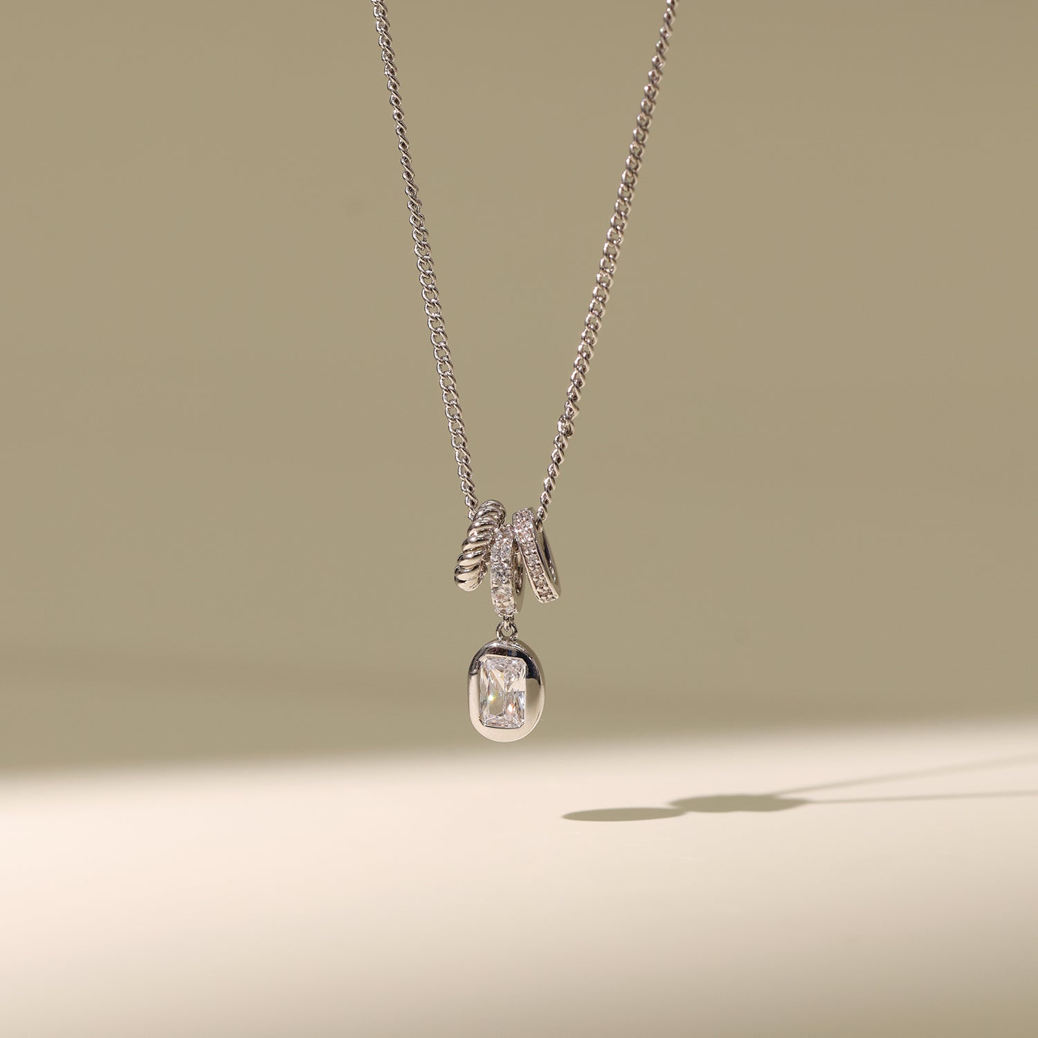 Lucia Sugar Cube Necklace
