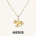 Good Luck Horse Pendant Necklace