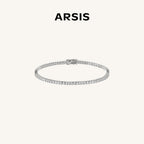 Victoria Tennis Bracelet with Cubic Zirconia