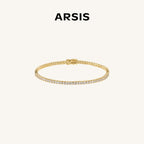 Victoria Tennis Bracelet with Cubic Zirconia