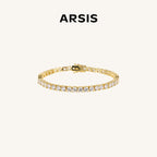 Victoria Tennis Bracelet with Cubic Zirconia