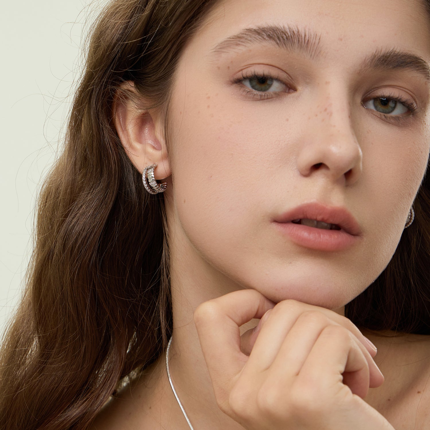 Mix & Match Pavé Split-Hoop Earrings