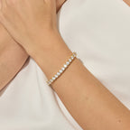 Victoria Tennis Bracelet with Cubic Zirconia