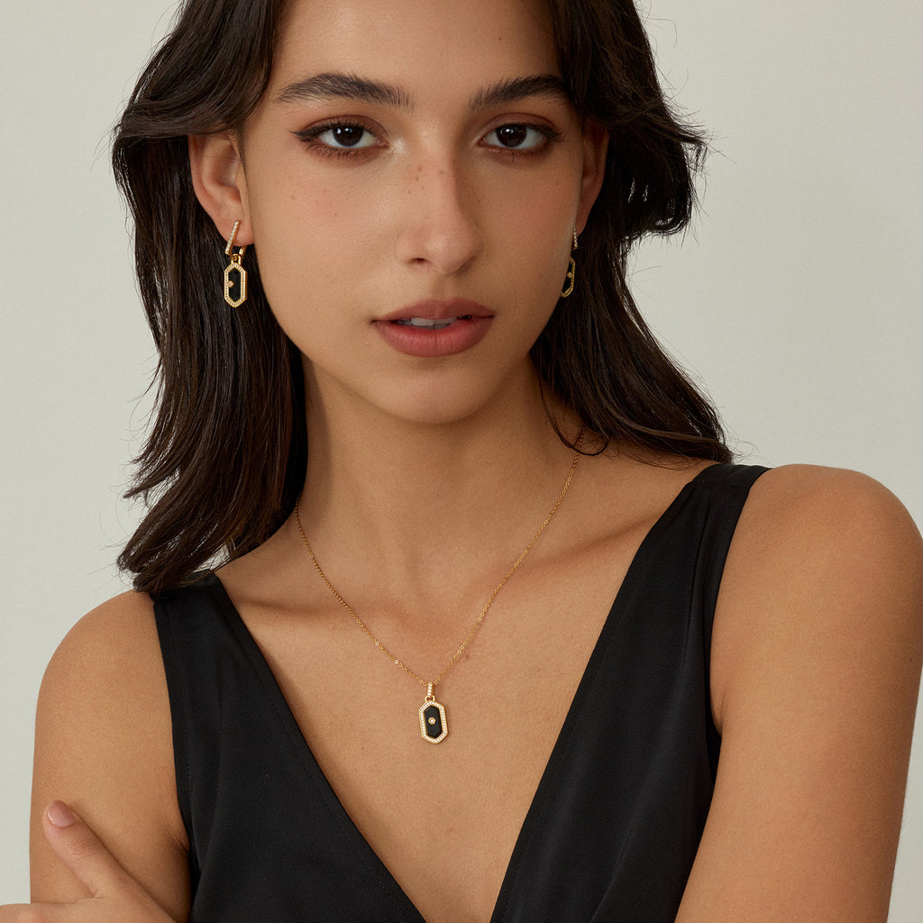 Innocence Age Shield Pendant Necklace