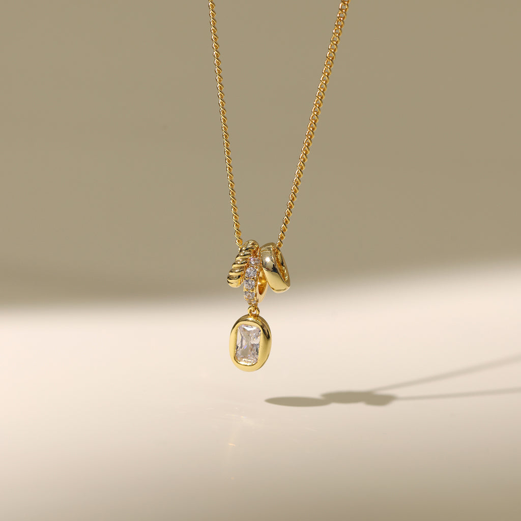 Lucia Sugar Cube Necklace
