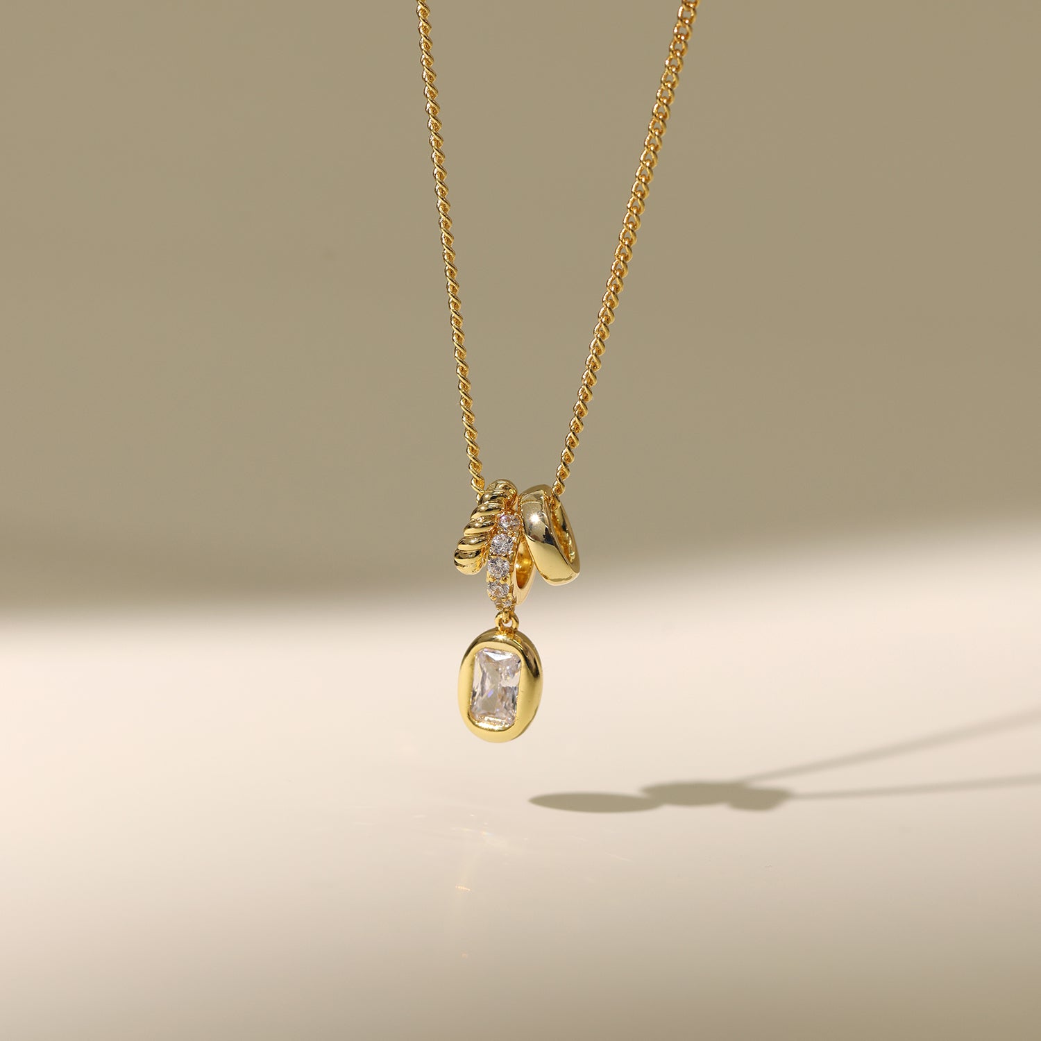 Lucia Sugar Cube Necklace