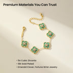 Secret Garden Clover Bracelet