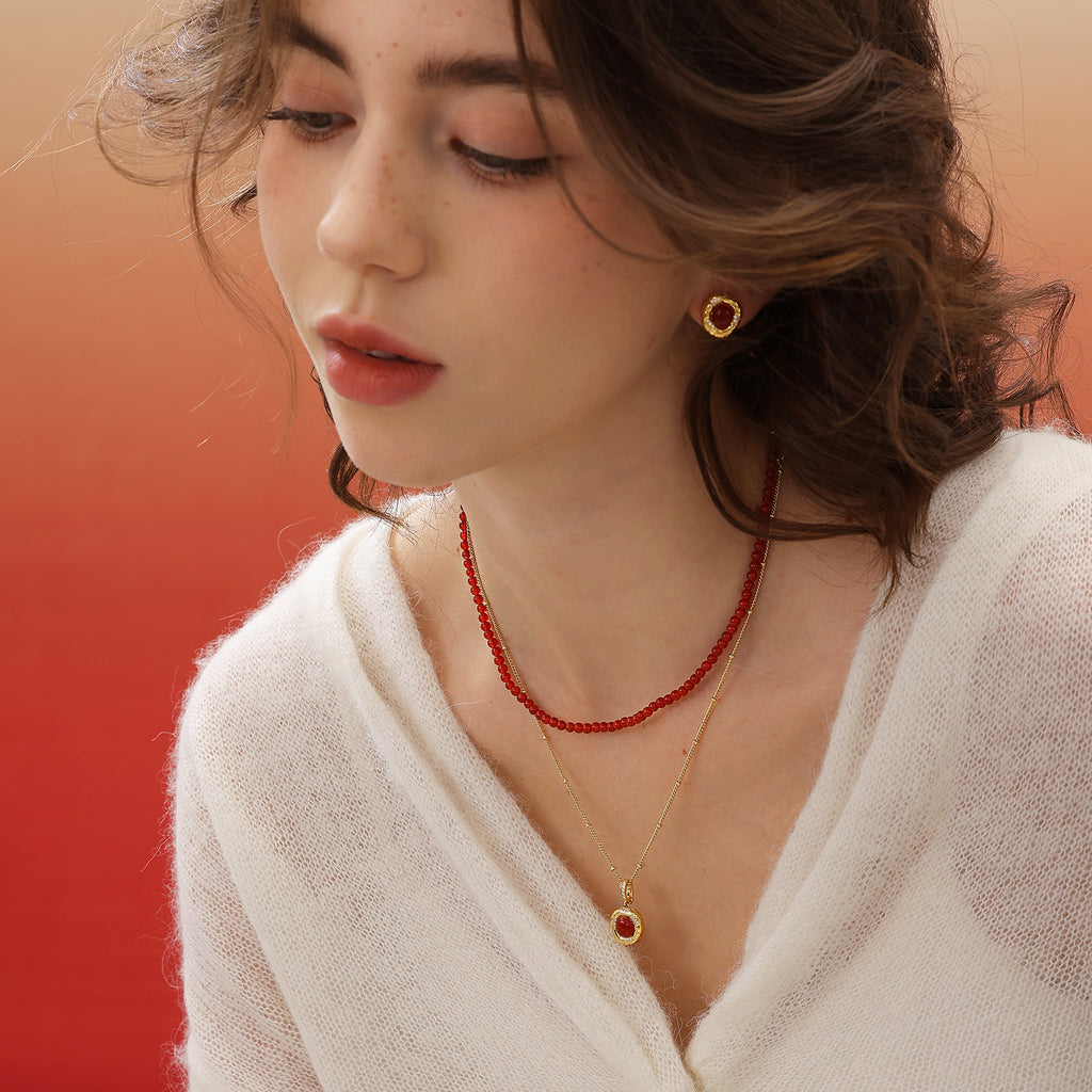 Good Luck Layered Duo Necklace