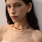 Olivia Double-Row CZ Hoop Earrings