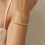 Victoria Tennis Bracelet with Cubic Zirconia