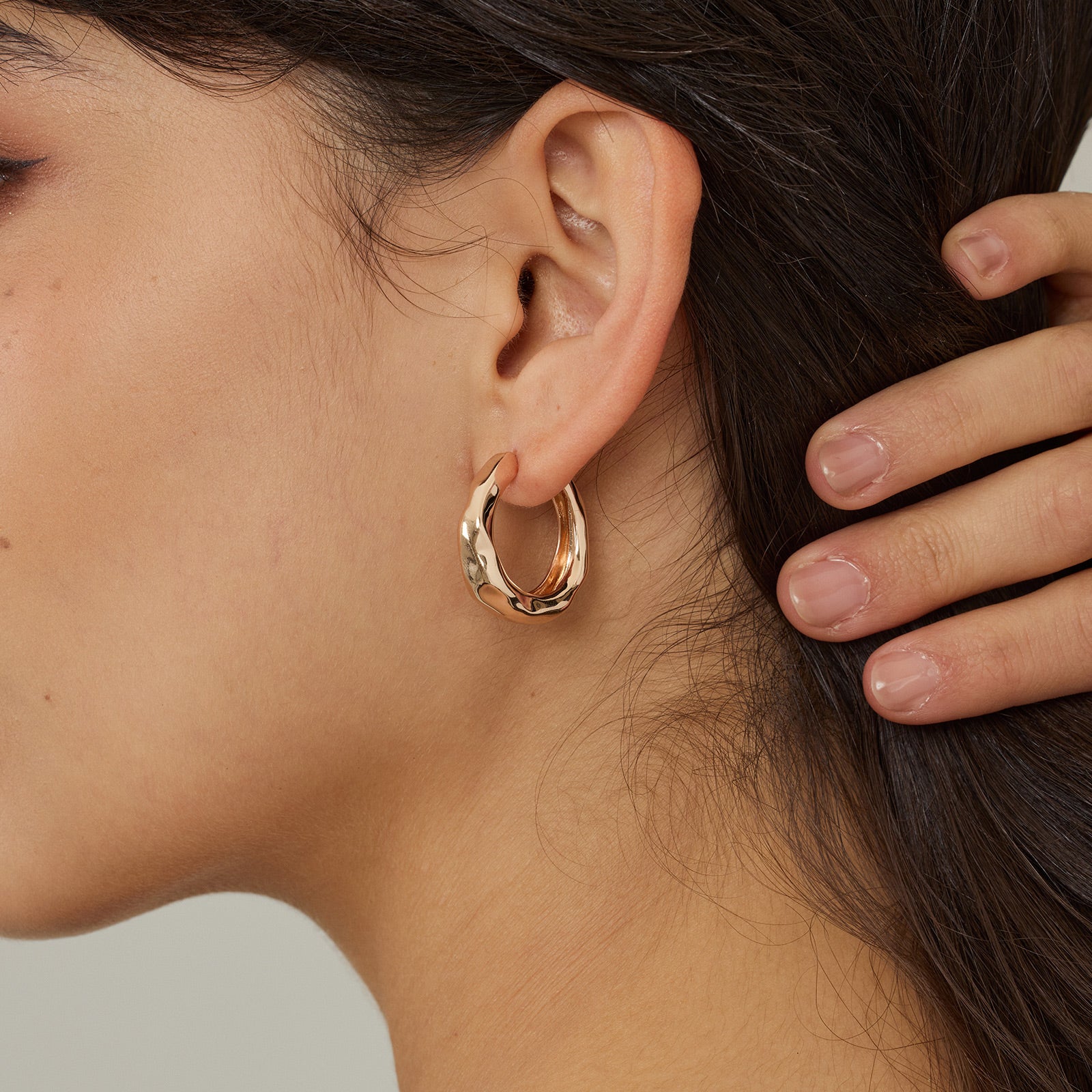 Mix & Match Textured Huggie Earrings