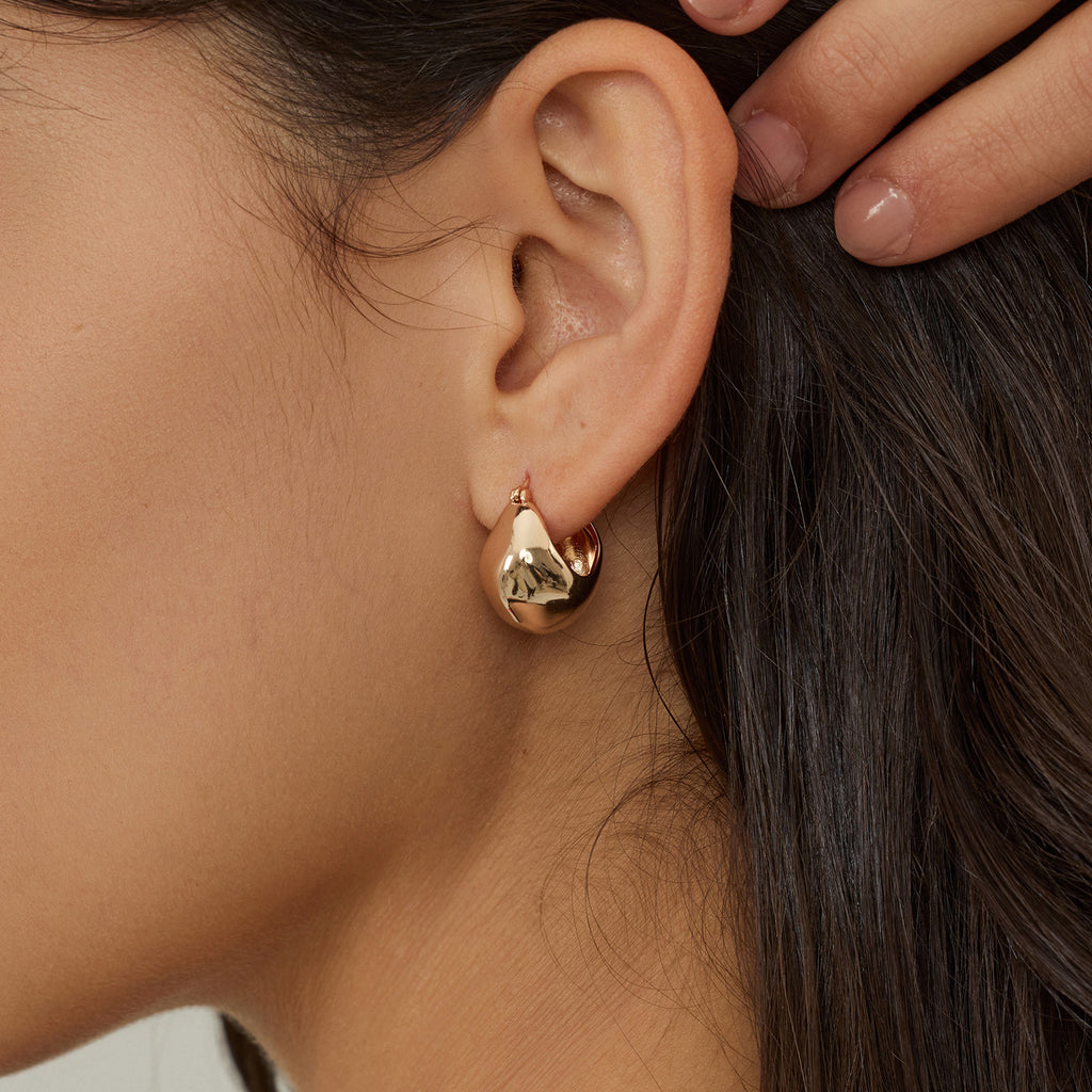 Mix & Match Chubby Dome Hoop Earrings