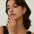 Mix & Match CZ Rectangular Earrings