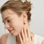 Lucky Star Huggie Earrings