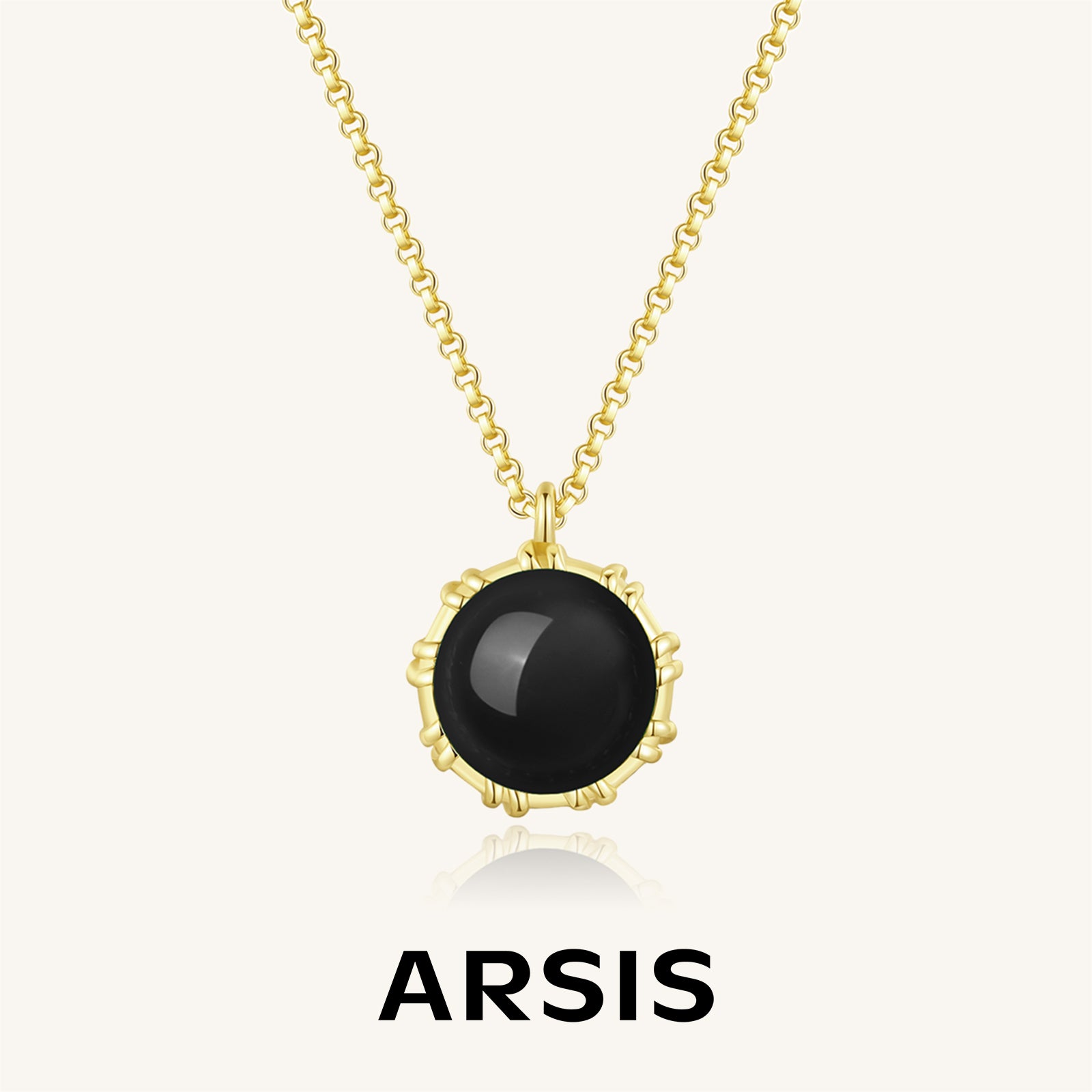 Innocence Age Sun Pendant Necklace