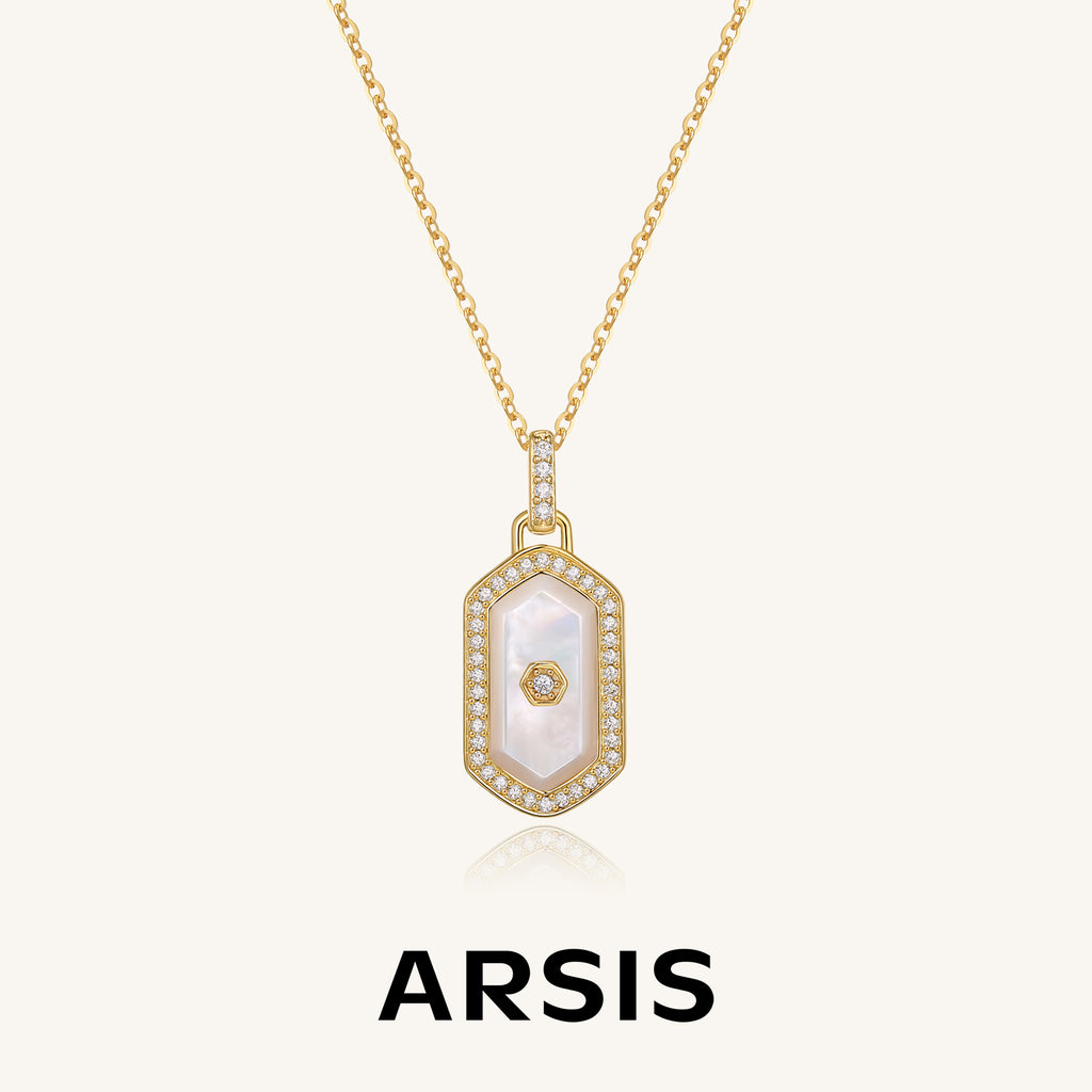 Innocence Age Shield Pendant Necklace