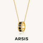 Innocence Age Hexagon Pendant Necklace