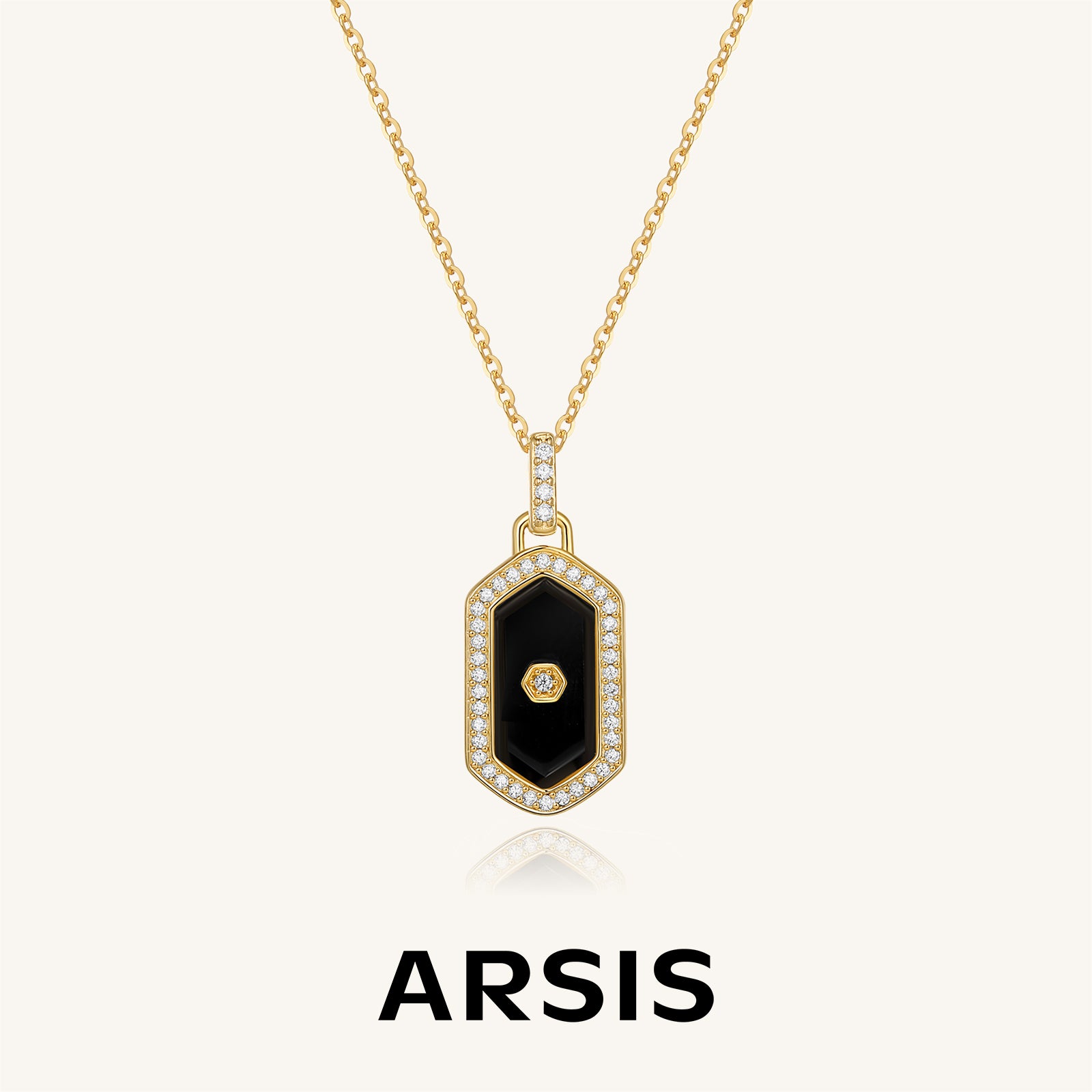 Innocence Age Shield Pendant Necklace