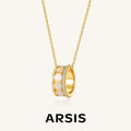 Innocence Age Hexagon Pendant Necklace