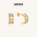 Innocence Age Hexagon Hoop Earrings