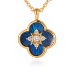 Secret Garden Clover Pendant Necklace