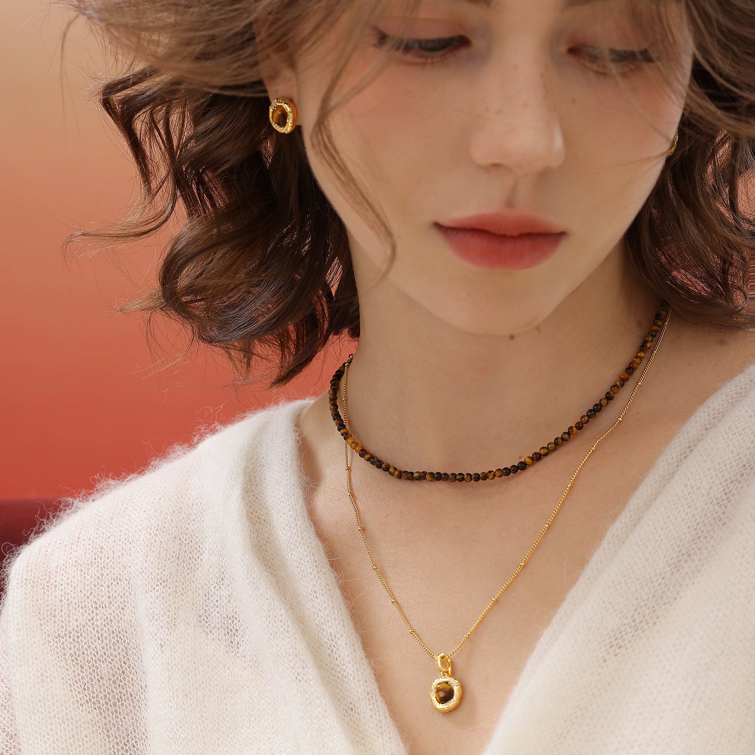 Good Luck Layered Duo Necklace