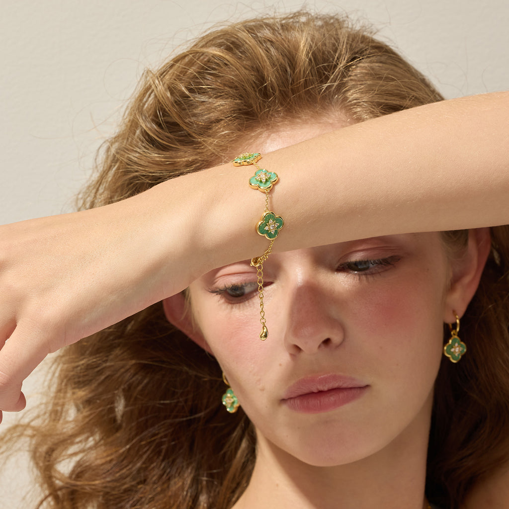 Secret Garden Clover Bracelet