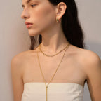 Elsa Pavé Waterdrop Hoops