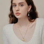 Courage Coin Pendant Necklace