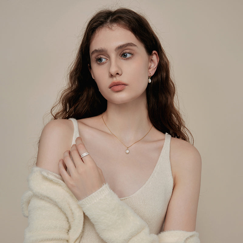 Midi Beach Hoop Earrings