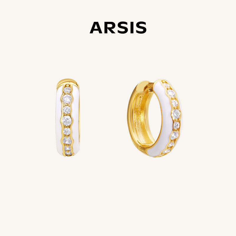 Midi Beach Hoop Earrings
