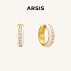Midi Beach Hoop Earrings