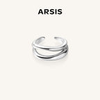 Crafted Spiral Open Ring
