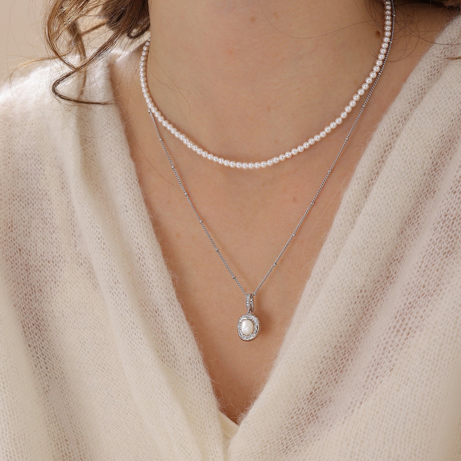 Good Luck Layered Duo Necklace