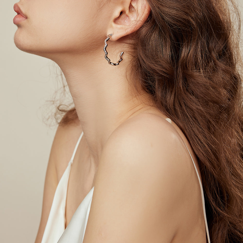 Wave-light Earrings