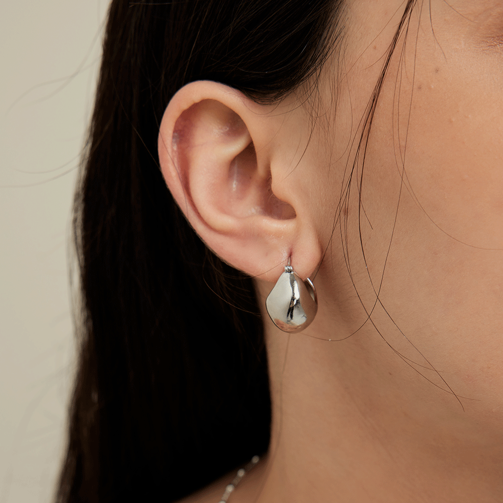 Mix & Match Chubby Dome Hoop Earrings
