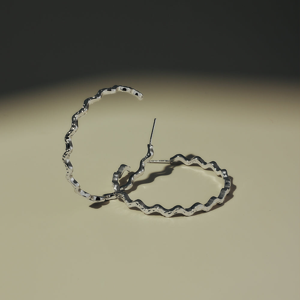 Wave-light Earrings