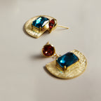 Crystal Sunset Dangle Earrings