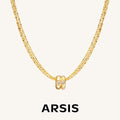 Good Luck Multi Strand Necklace with Charm